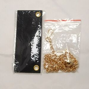 NWOT Unbranded Long wallet insert and adjustable purse chain